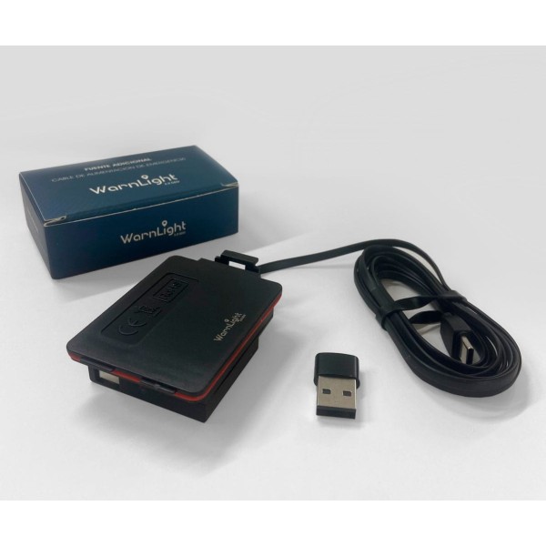 Warnlight cargador doble usb / 2m